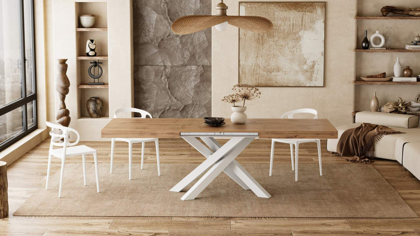 Table extensible jusqu'à 220 cm